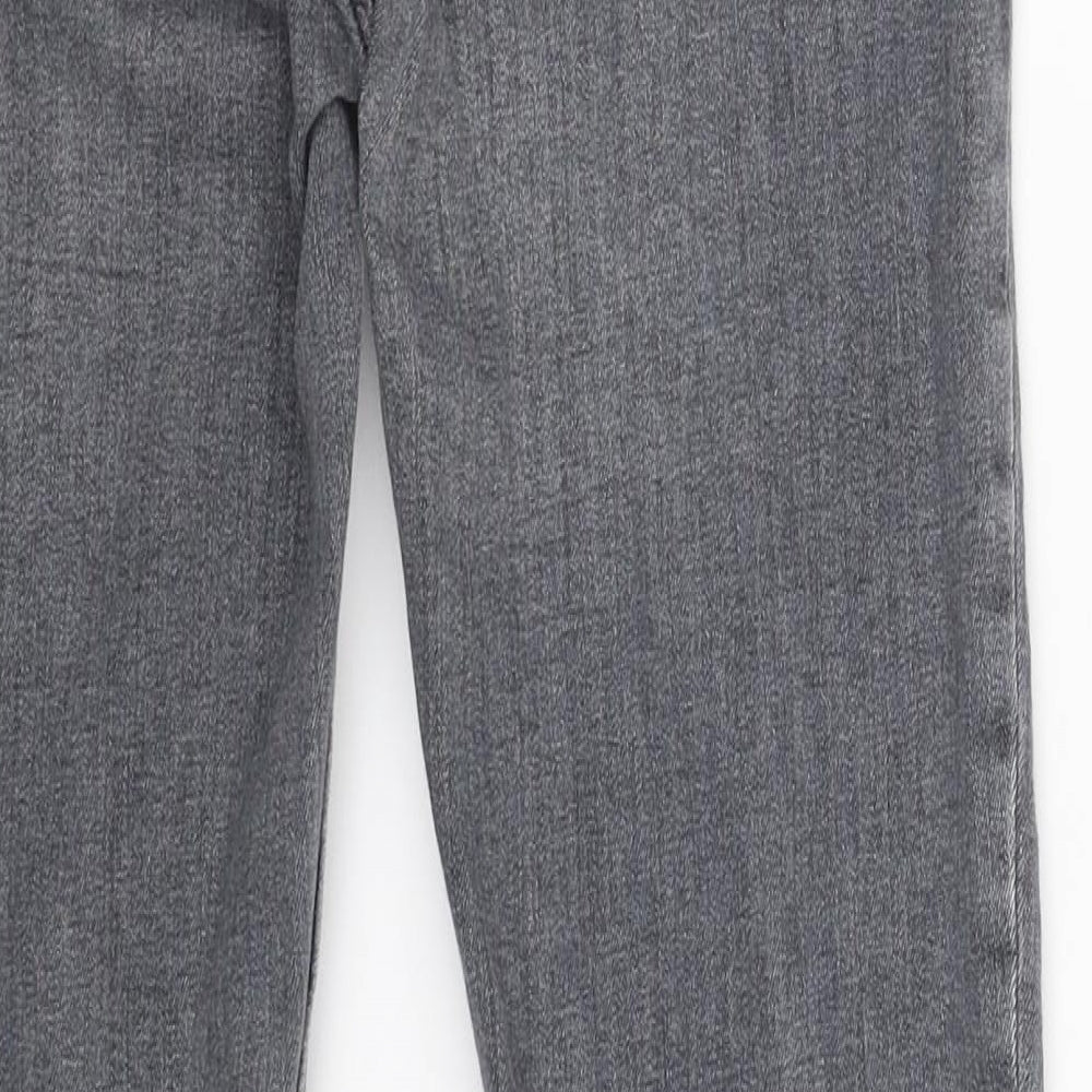 River Island Womens Grey  Denim Skinny Jeans Size 12 L27 in