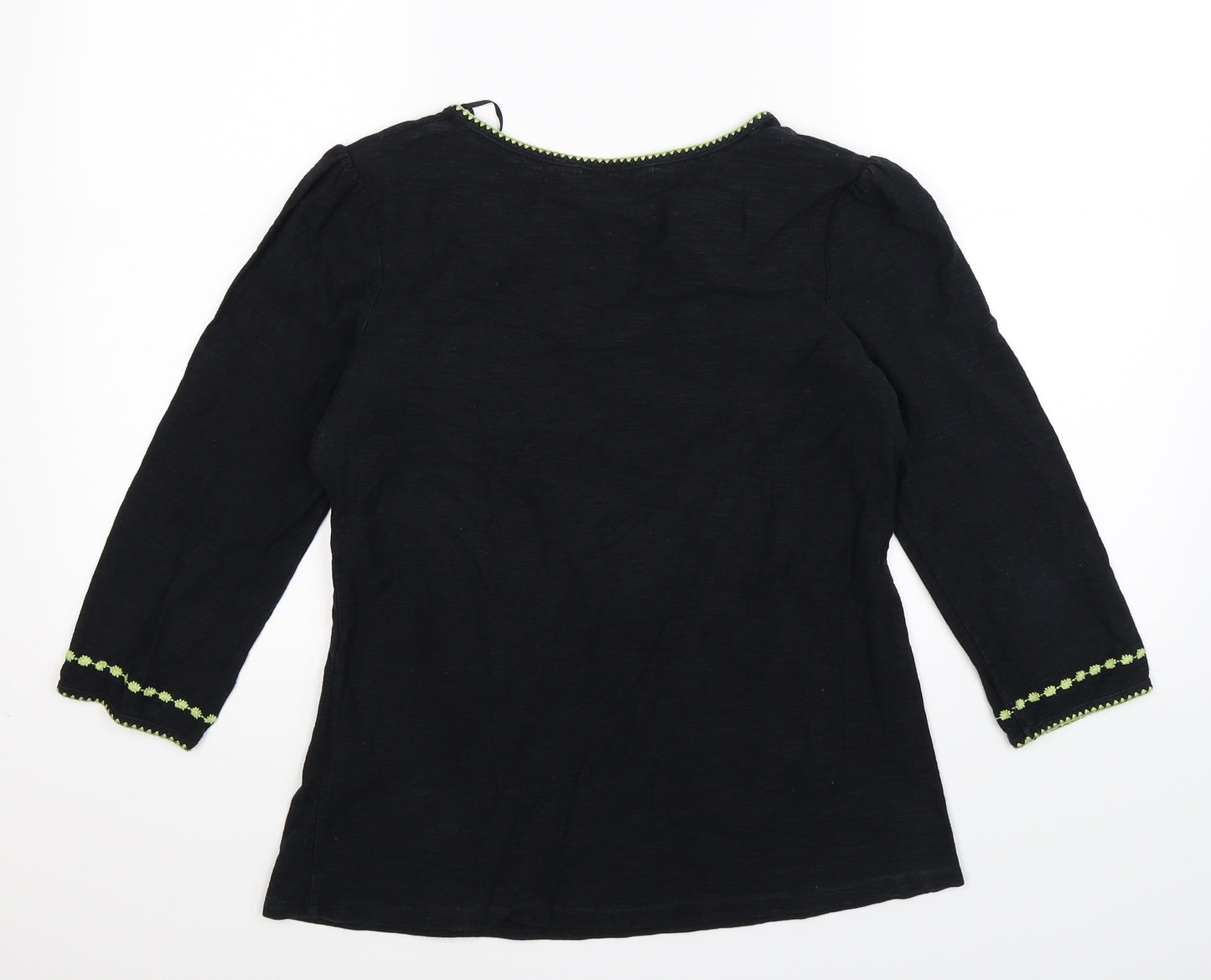 RJR.John Rocha Womens Black Floral  Camisole Blouse Size 12
