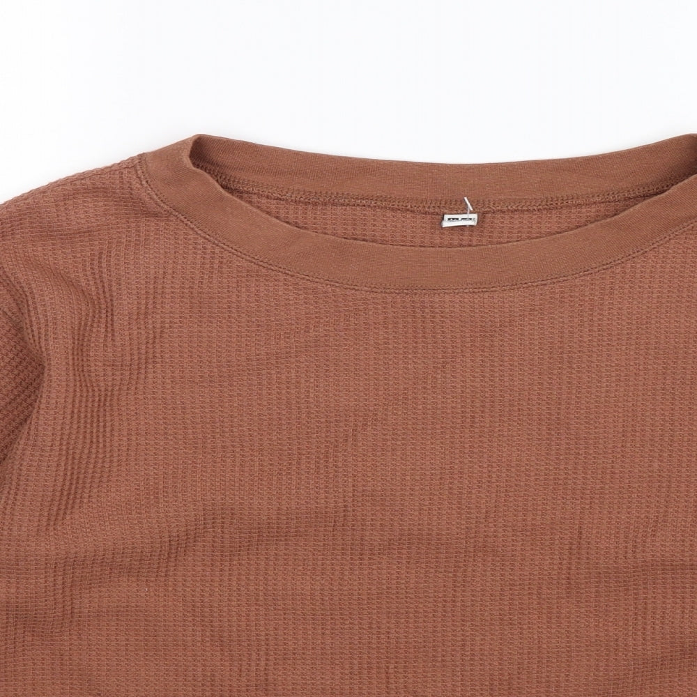 Uniqlo Womens Beige   Pullover Sweatshirt Size S