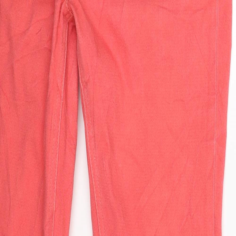 New Look Womens Pink  Denim Jegging Jeans Size 12 L30 in