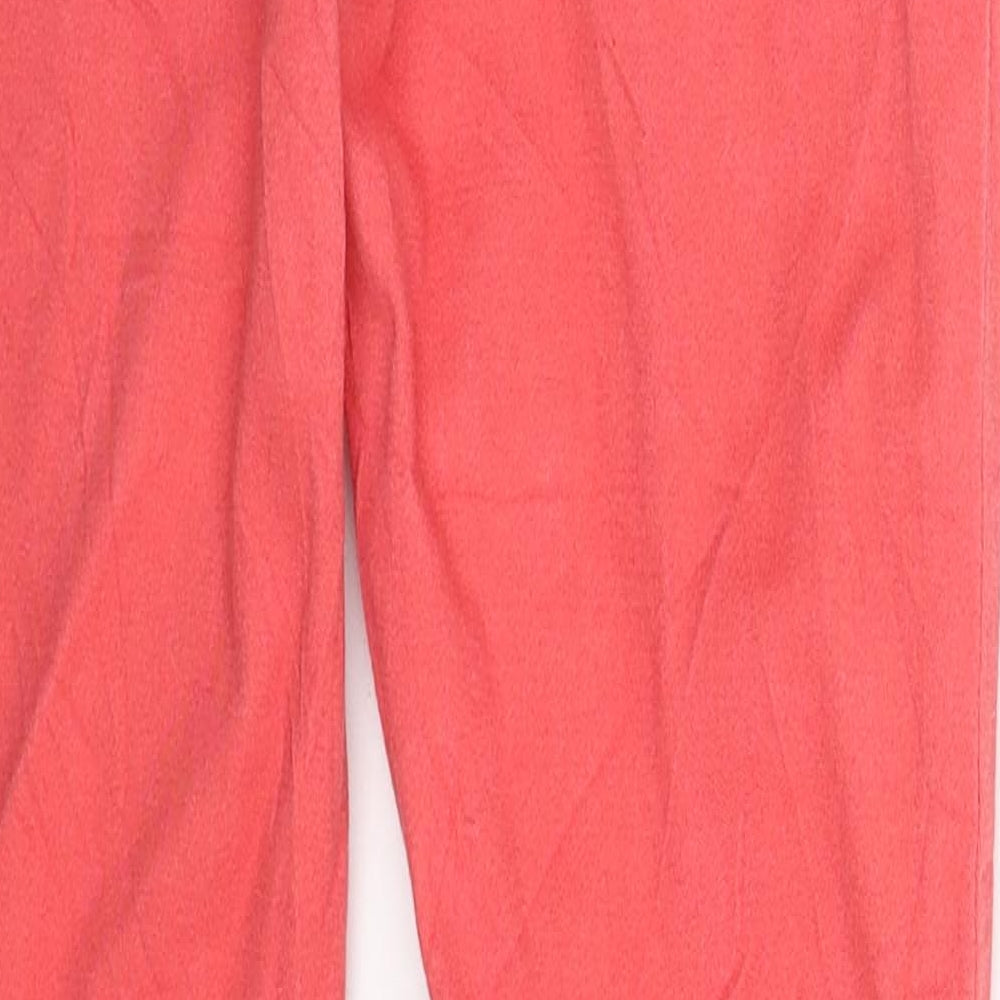 New Look Womens Pink  Denim Jegging Jeans Size 12 L30 in