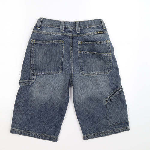 Preworn Boys Blue  Denim Bermuda Shorts Size 16 Years
