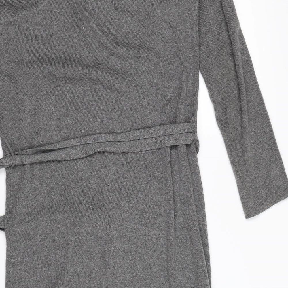 TU Womens Grey  Knit Cardigan Jumper Size 12