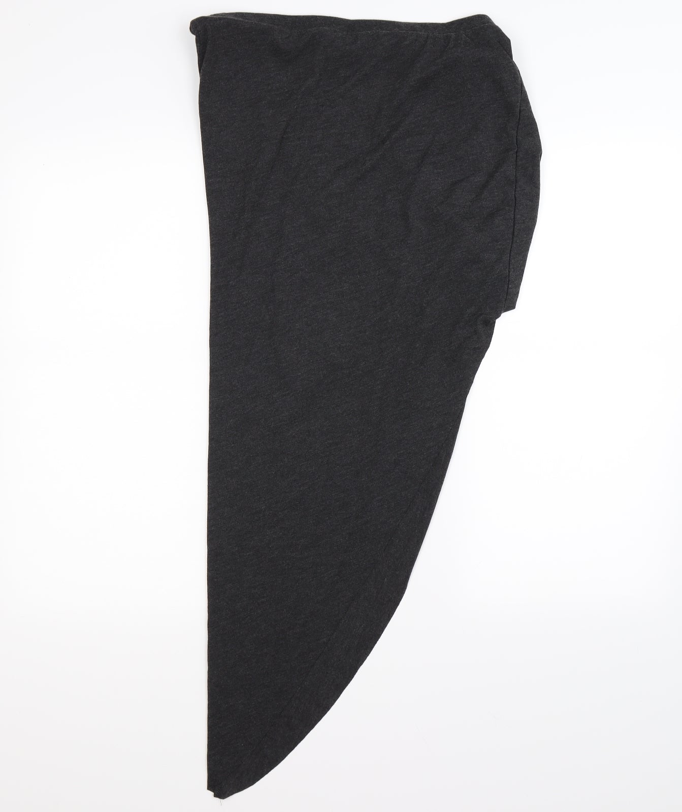 VILA Womens Grey  Knit Wrap Skirt Size L  - Asymmetric