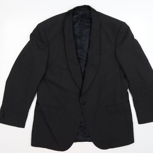 Scott & Taylor Mens Black   Jacket Blazer Size 40