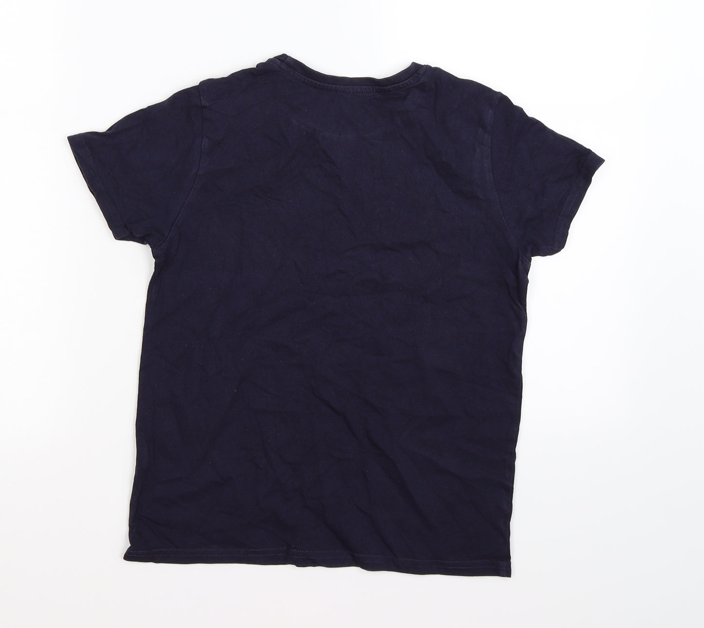 Primark Boys Blue   Basic T-Shirt Size 8-9 Years  - legend