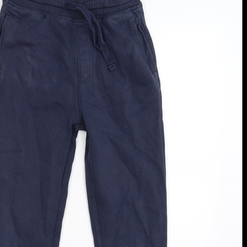 bluezoo Boys Blue  Jersey Jogger Trousers Size 8-9 Years