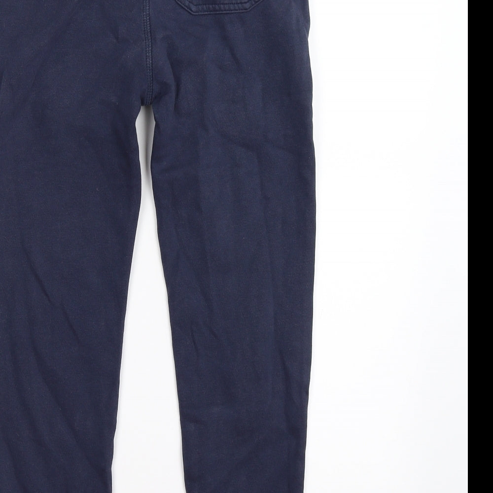 bluezoo Boys Blue  Jersey Jogger Trousers Size 8-9 Years