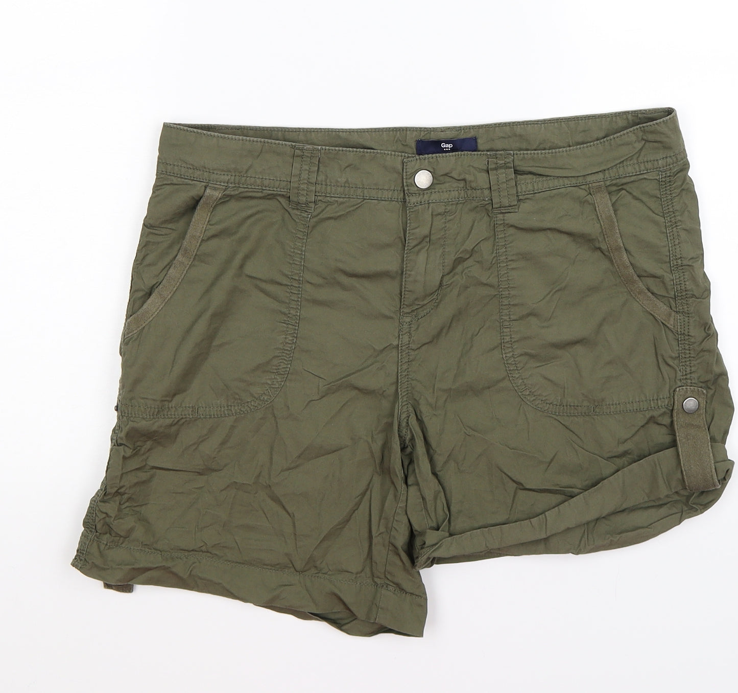 Gap Womens Green   Cargo Shorts Size 8 - convertible