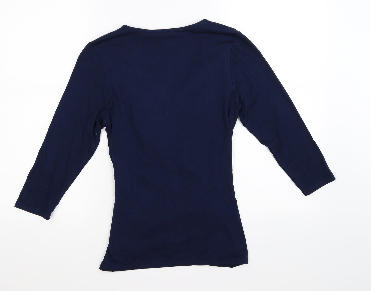 Pure Womens Blue   Wrap Blouse Size 14