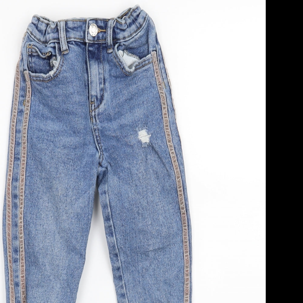 Denim & Co. Girls Blue   Skinny Jeans Size 8-9 Years