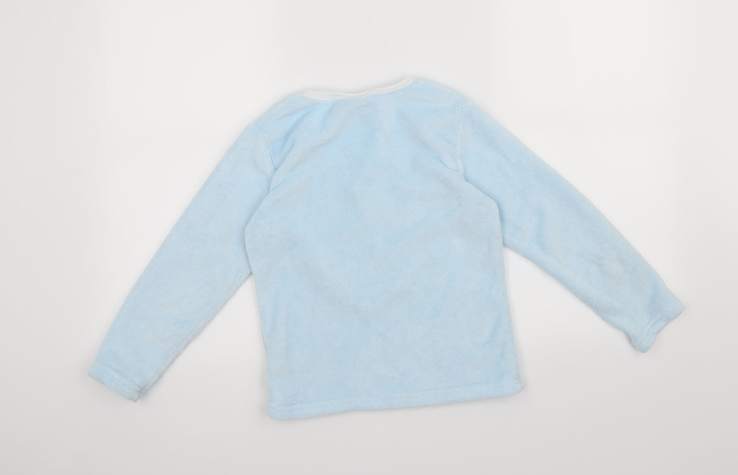 Primark Girls Blue Solid  Top Pyjama Top Size 7-8 Years