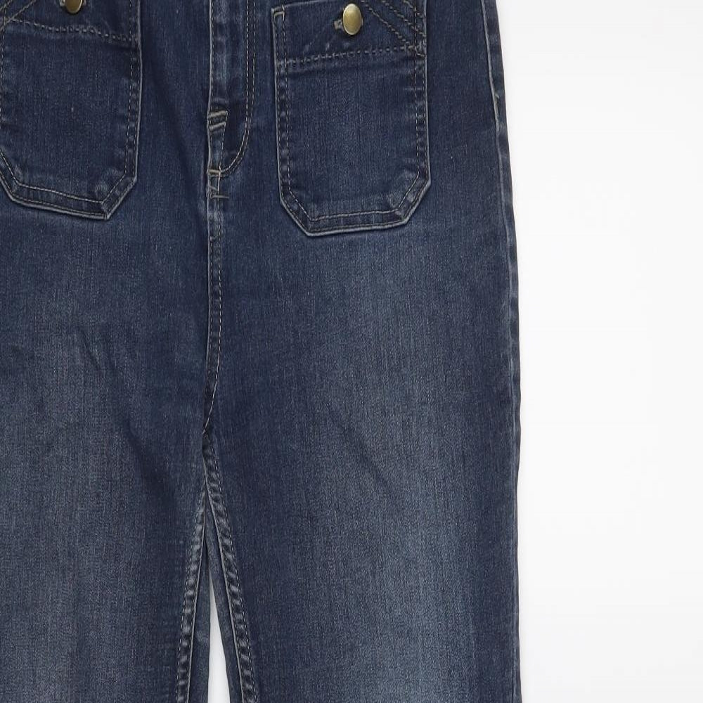 NEXT Womens Blue   Flared Jeans Size 12 L29 in