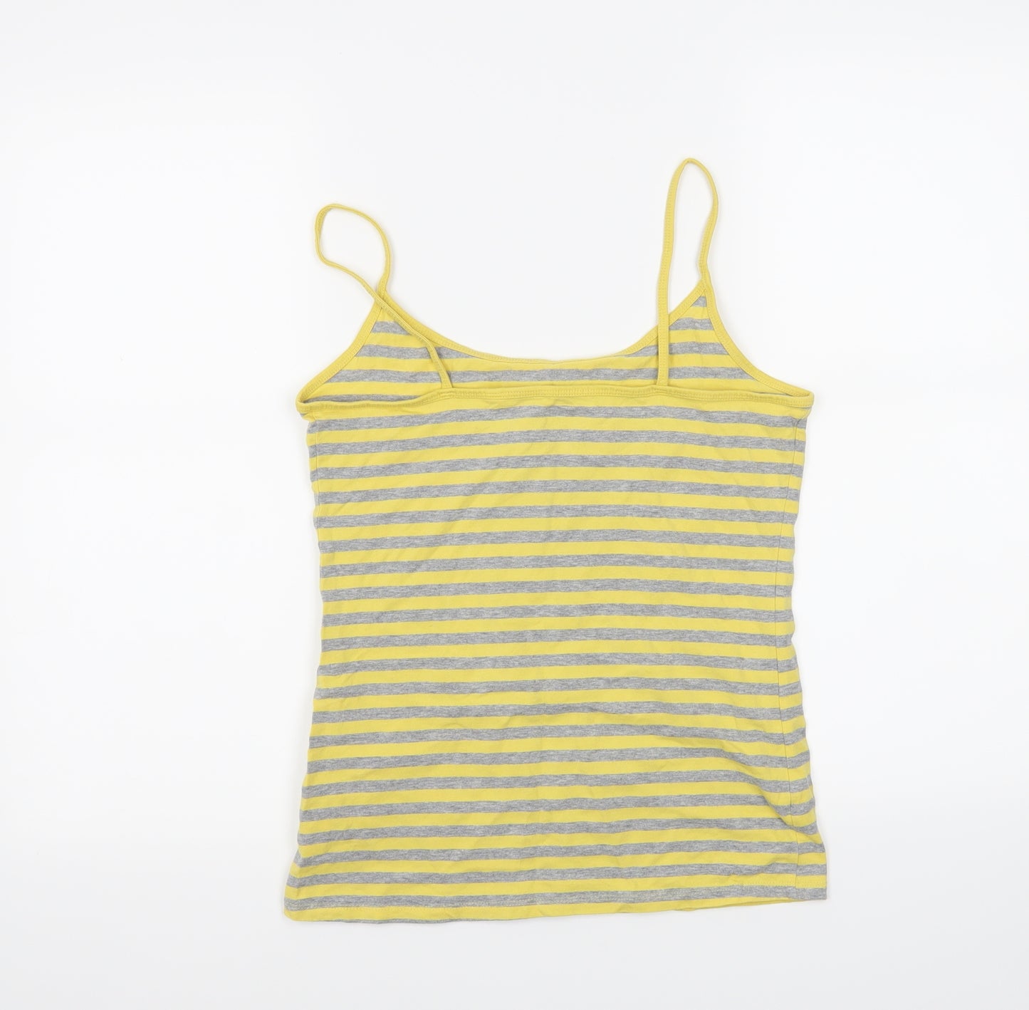 NEXT Womens Yellow Striped  Basic Tank Size 12