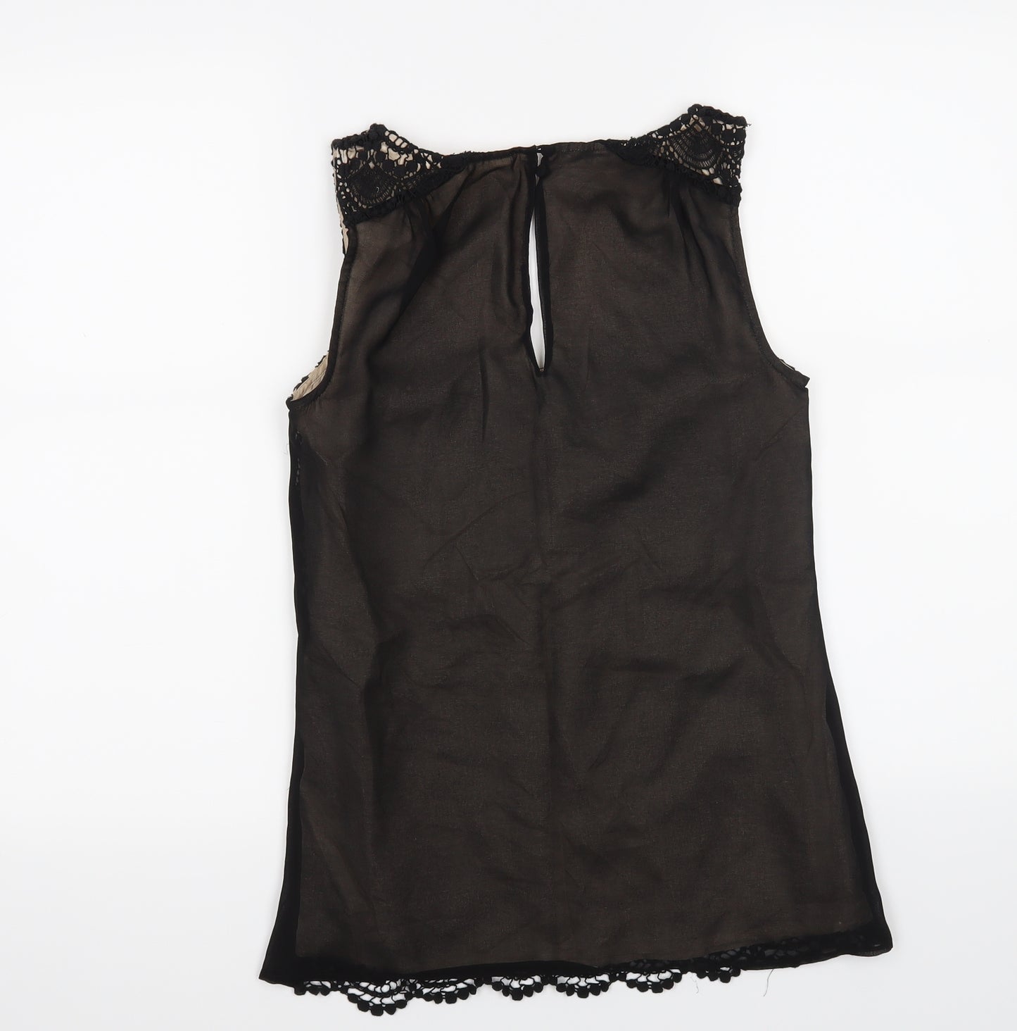 Monsoon Womens Black   Basic Tank Size 8