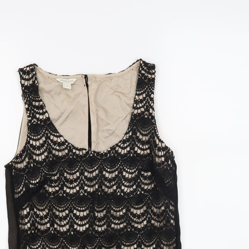 Monsoon Womens Black   Basic Tank Size 8