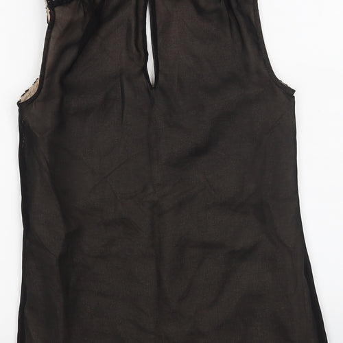 Monsoon Womens Black   Basic Tank Size 8