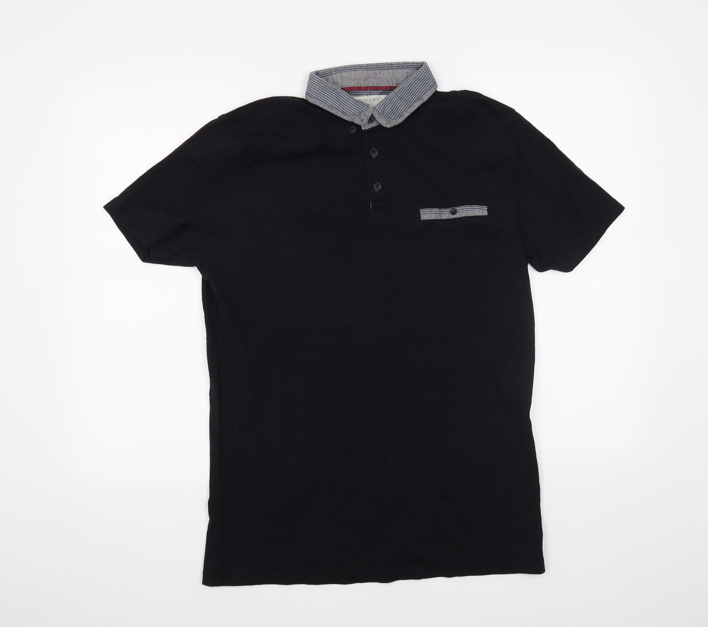 Primark Mens Black    T-Shirt Size M