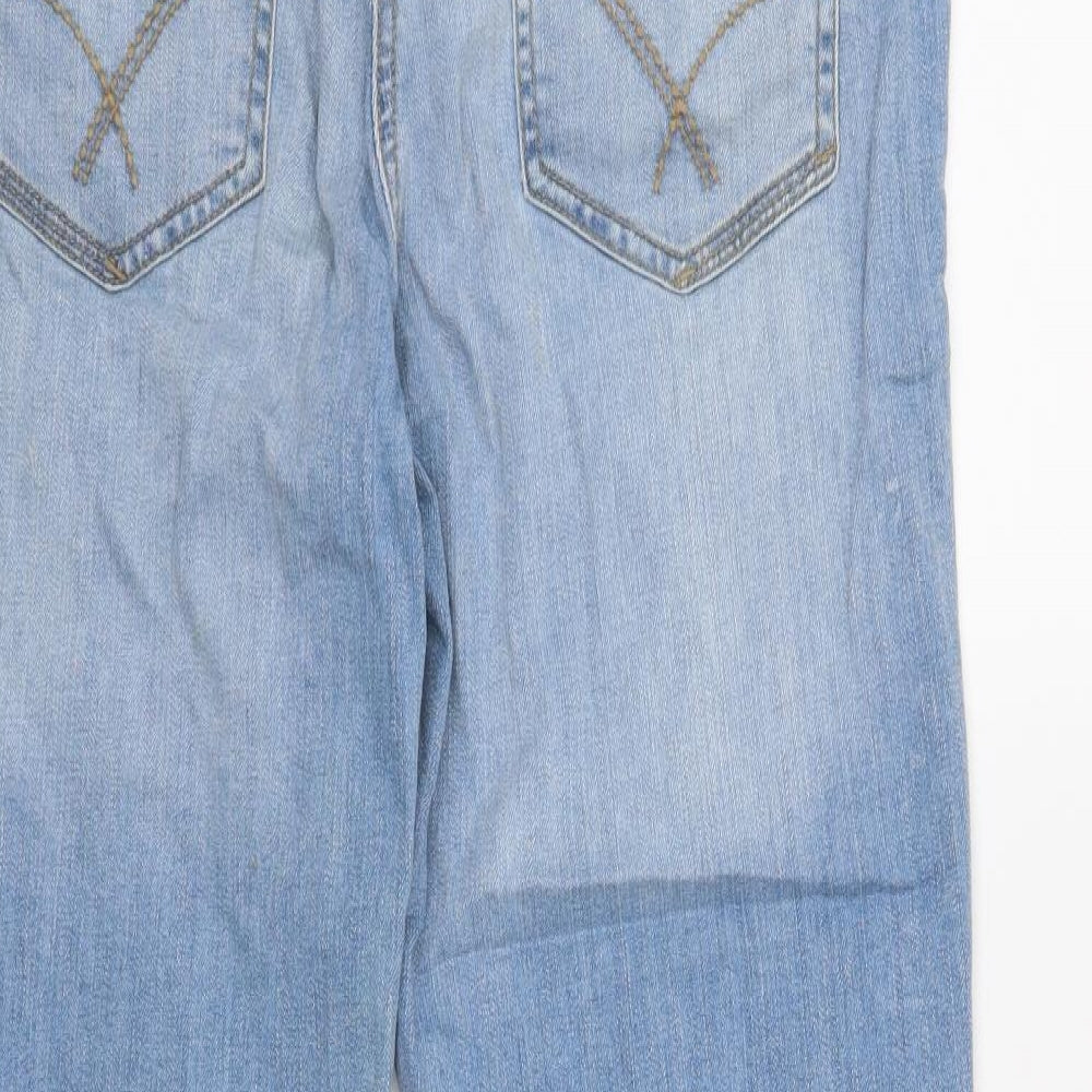TU Womens Blue   Cropped Jeans Size 12 L26 in