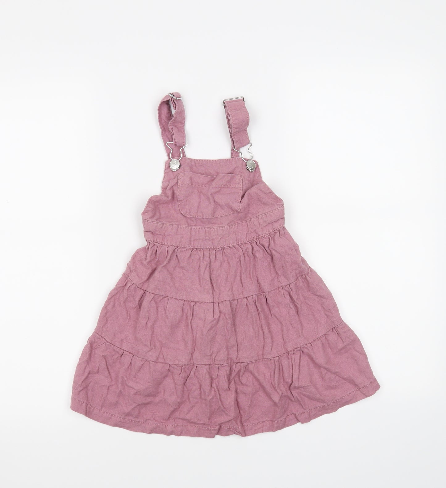 M&Co Girls Purple   A-Line  Size 6-7 Years