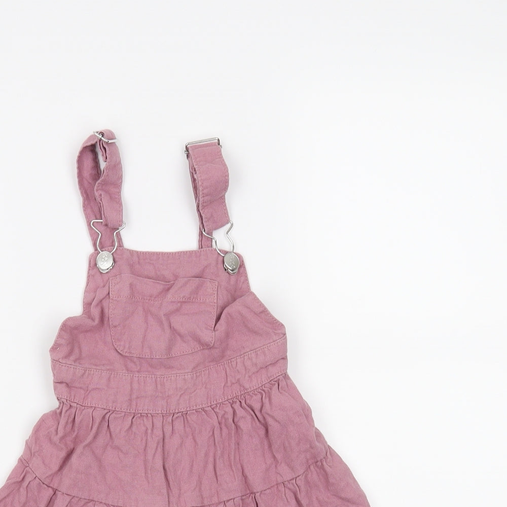 M&Co Girls Purple   A-Line  Size 6-7 Years