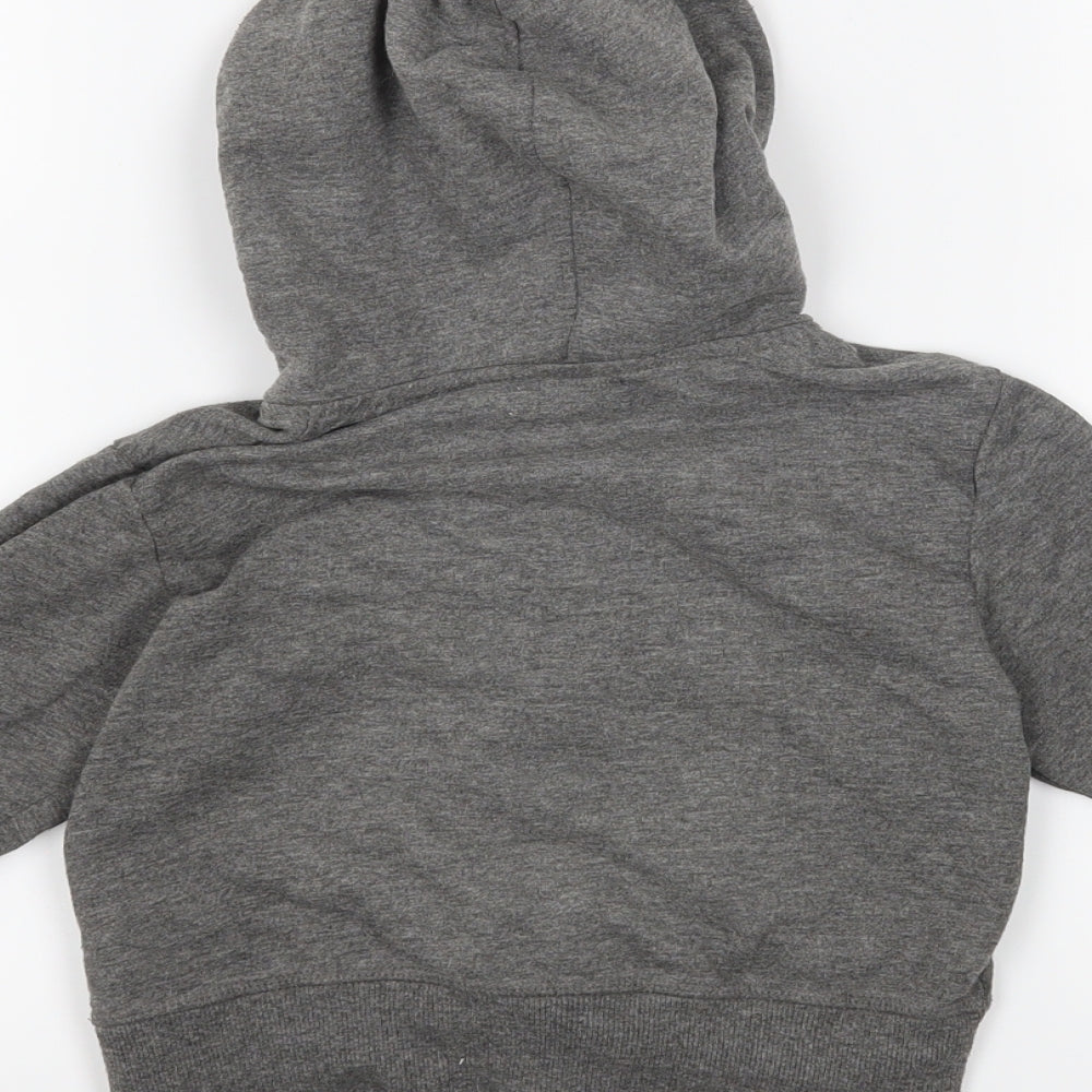 BlueZoo Boys Grey   Full Zip Jumper Size 18-24 Months