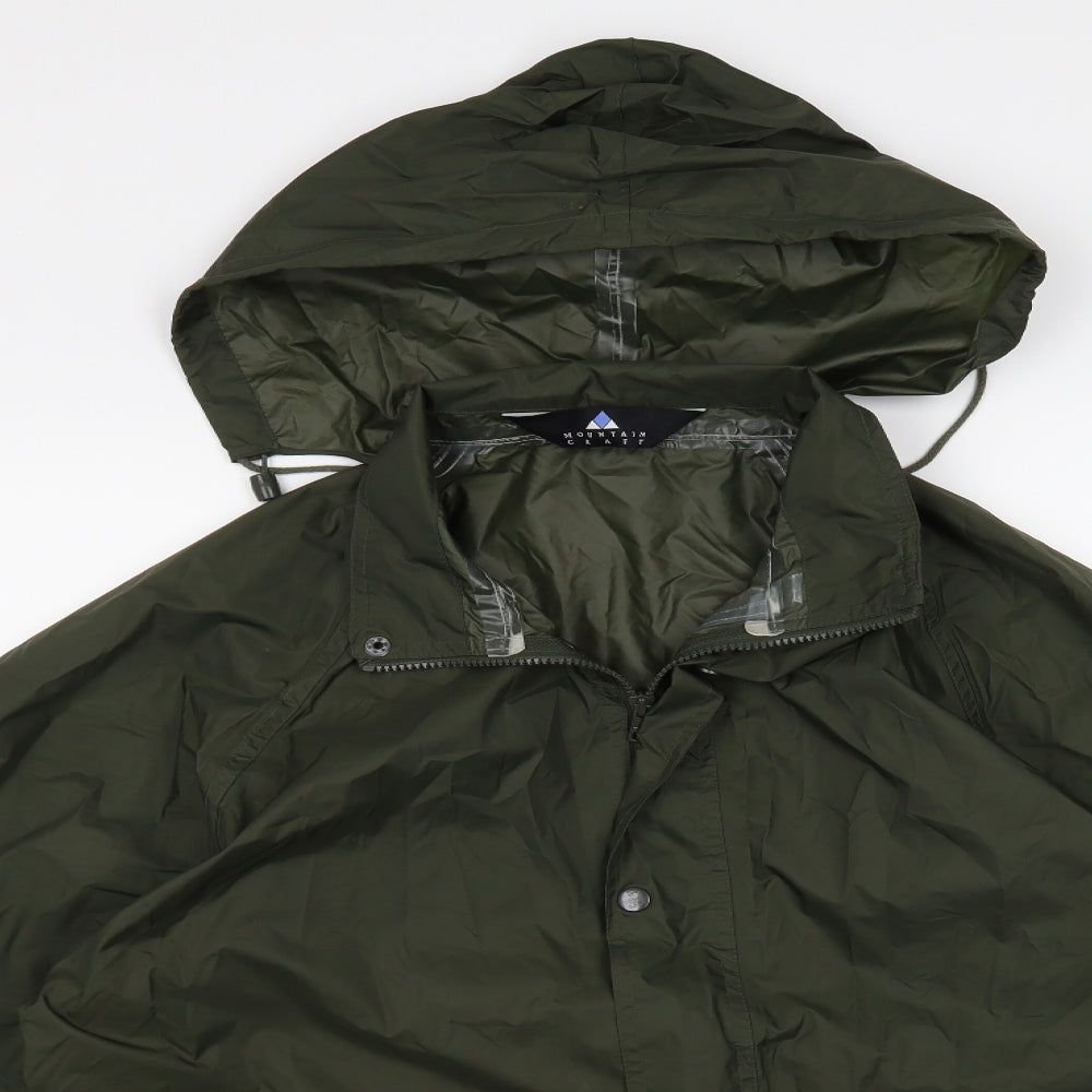 mountain craft Mens Green   Rain Coat Coat Size M
