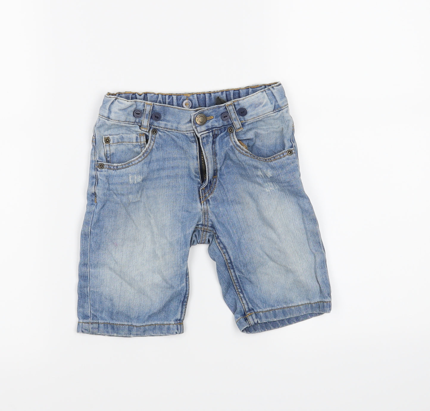 H&M Boys Blue   Cropped Jeans Size 18-24 Months