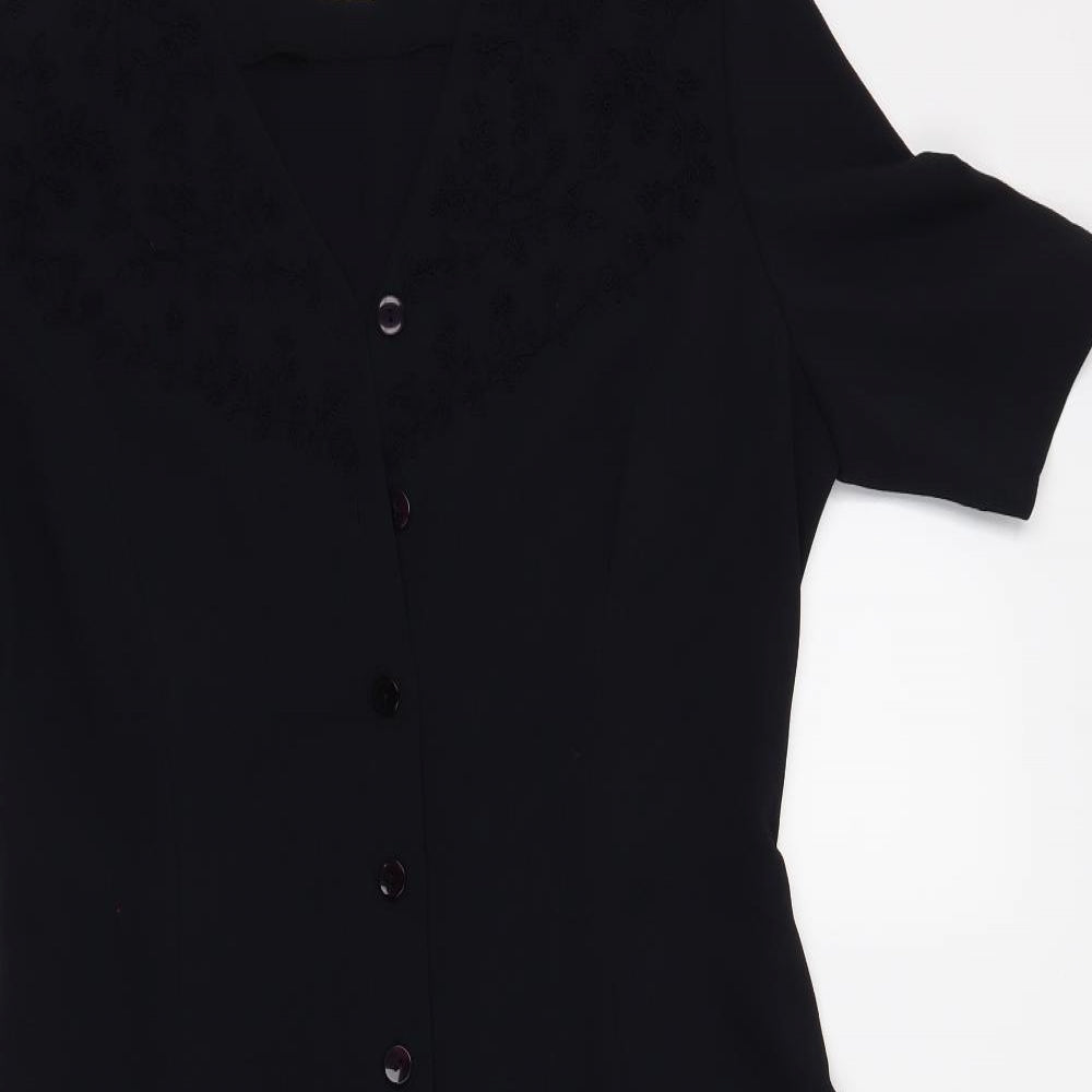 Viyella Womens Blue   A-Line  Size 14