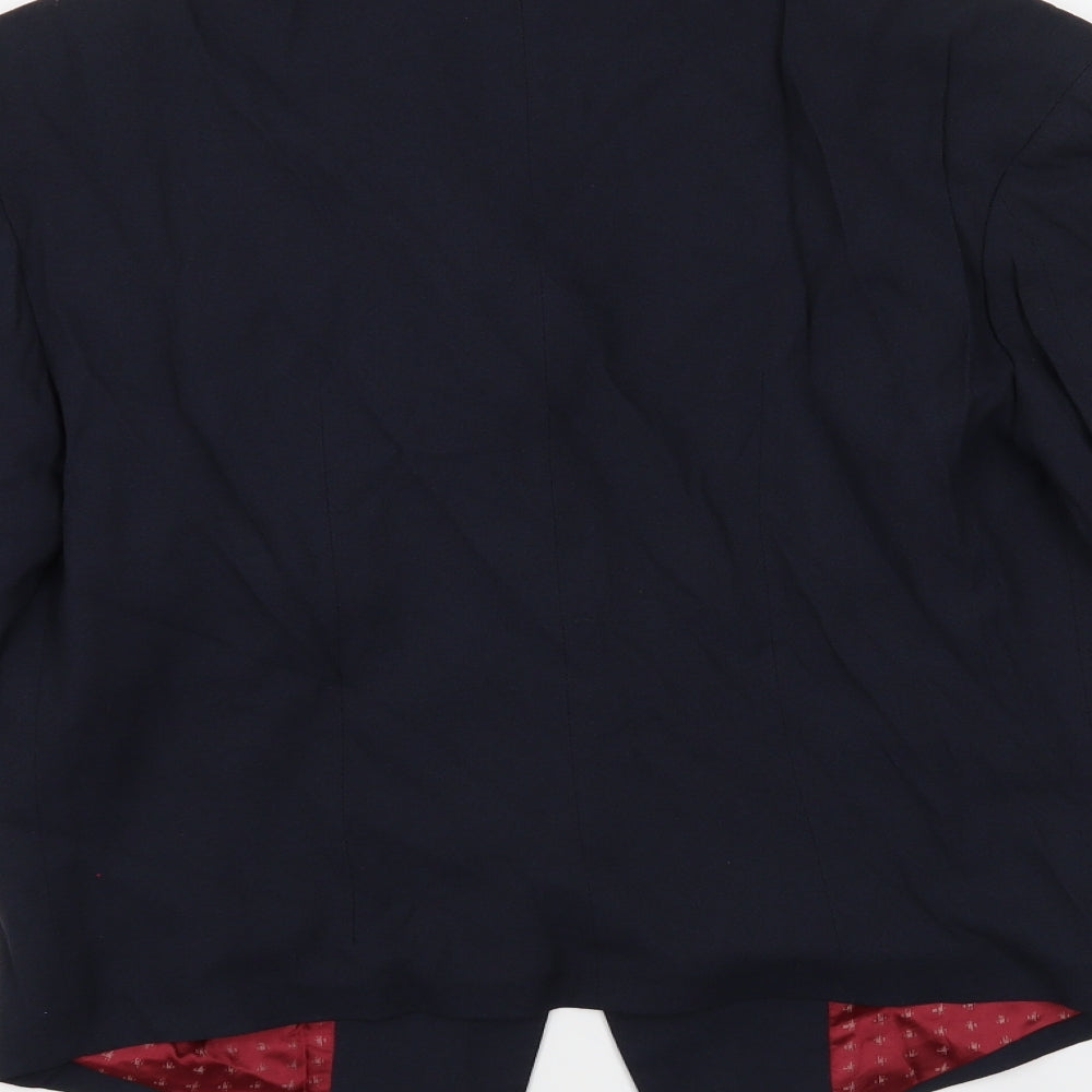 United Colours  Womens Blue   Jacket Blazer Size 14