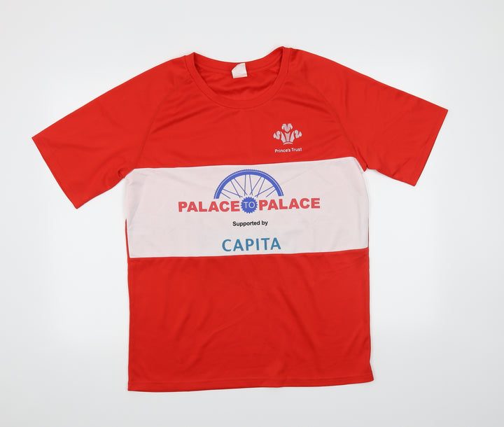 sports creative Mens Red T-Shirt Size L