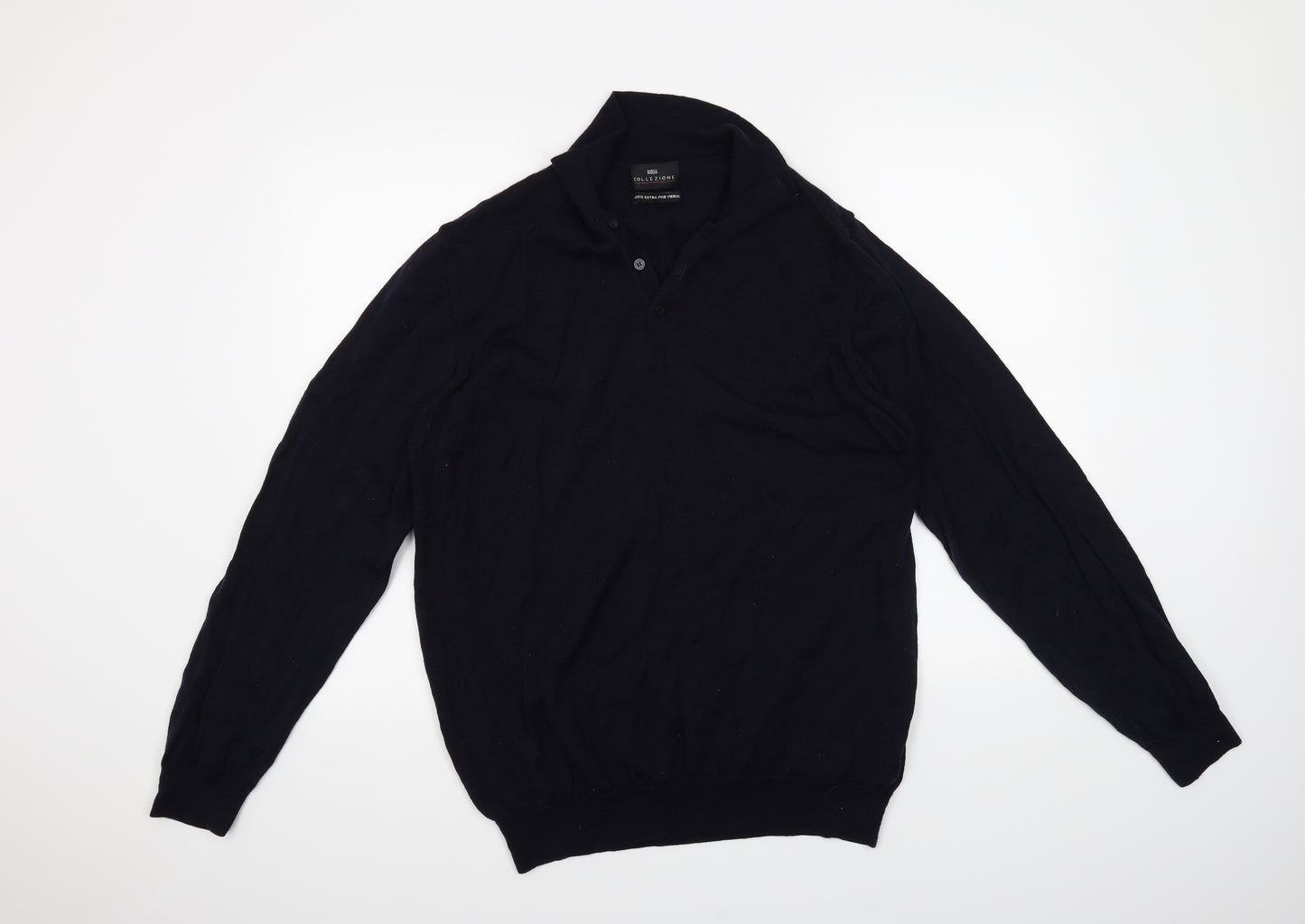 Marks and Spencer Mens Blue   Pullover Jumper Size L