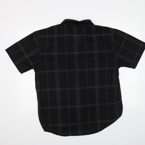 Green G Mens Black    Button-Up Size 2XL