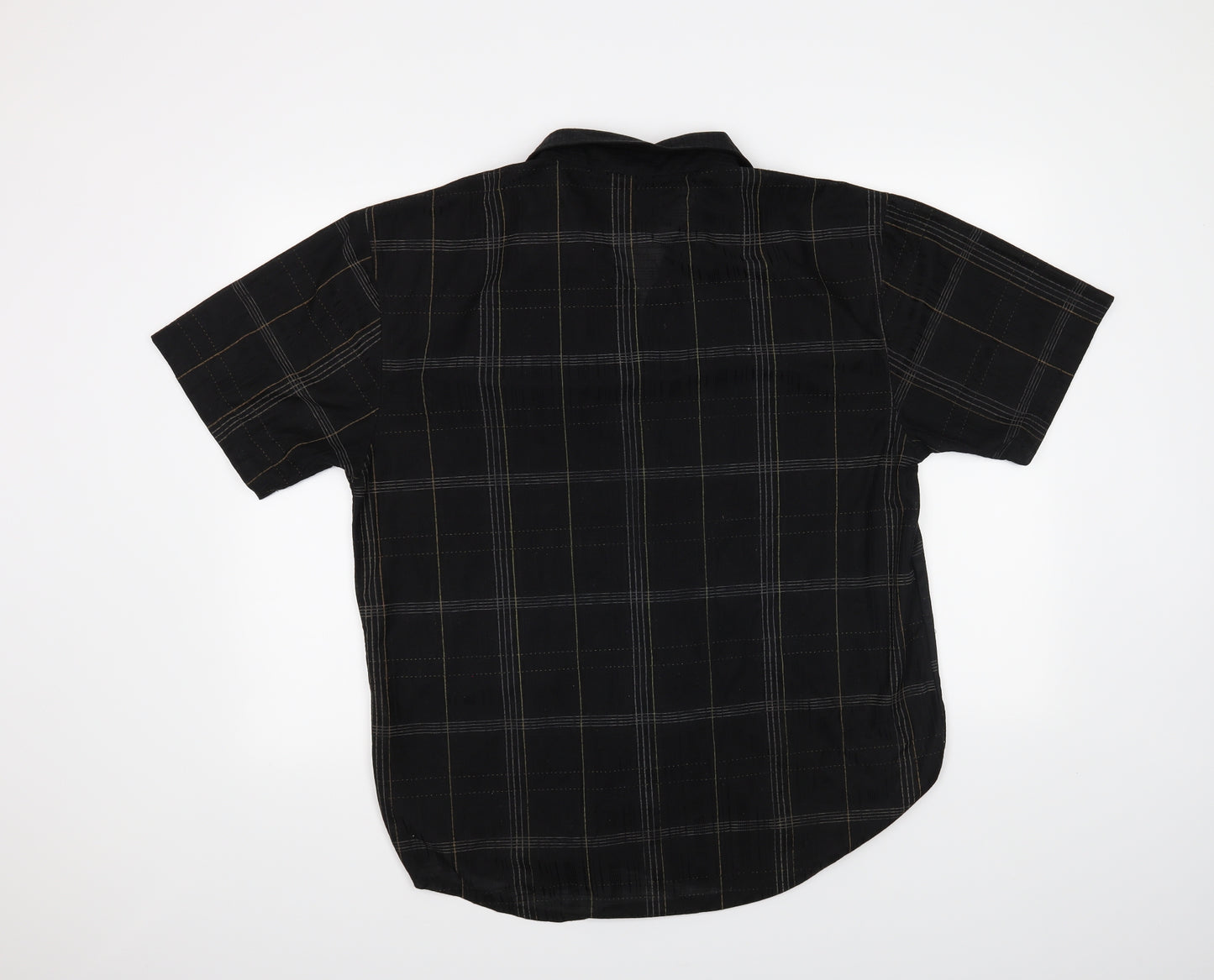 Green G Mens Black    Button-Up Size 2XL