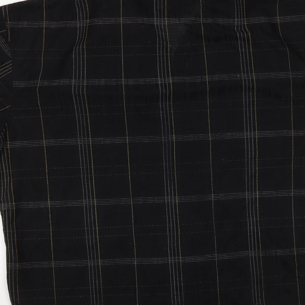 Green G Mens Black    Button-Up Size 2XL