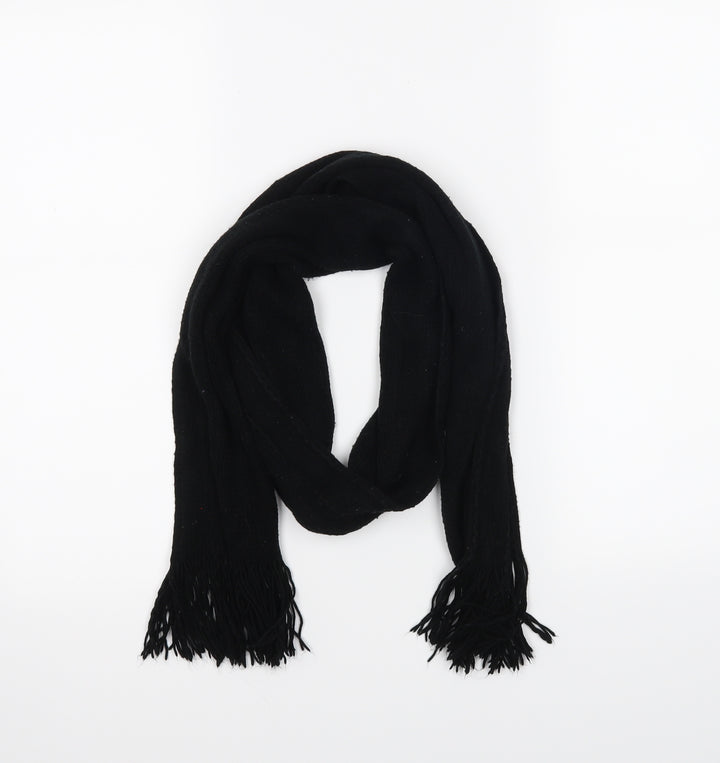 Preworn Womens Black Scarf