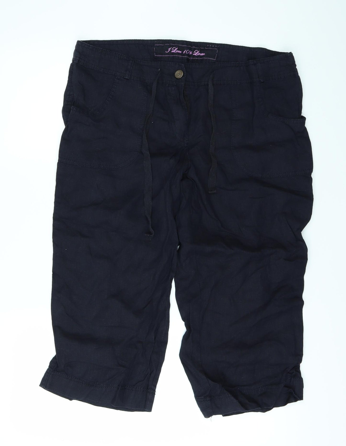 denimco Womens Blue   Chino Shorts Size 14