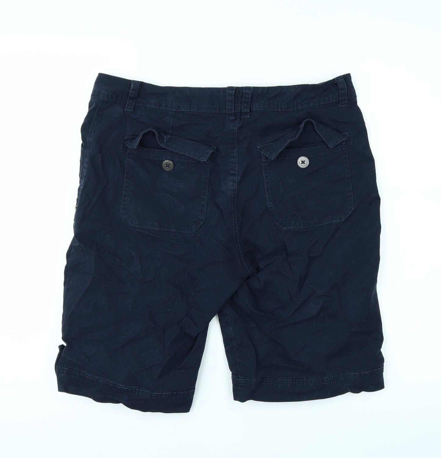 Bandolino Womens Blue   Chino Shorts Size 14