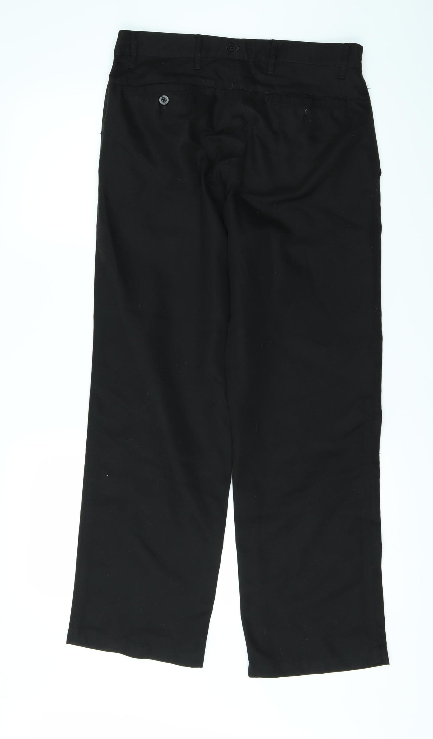 Dunlop Mens Black   Trousers  Size 30 L30 in
