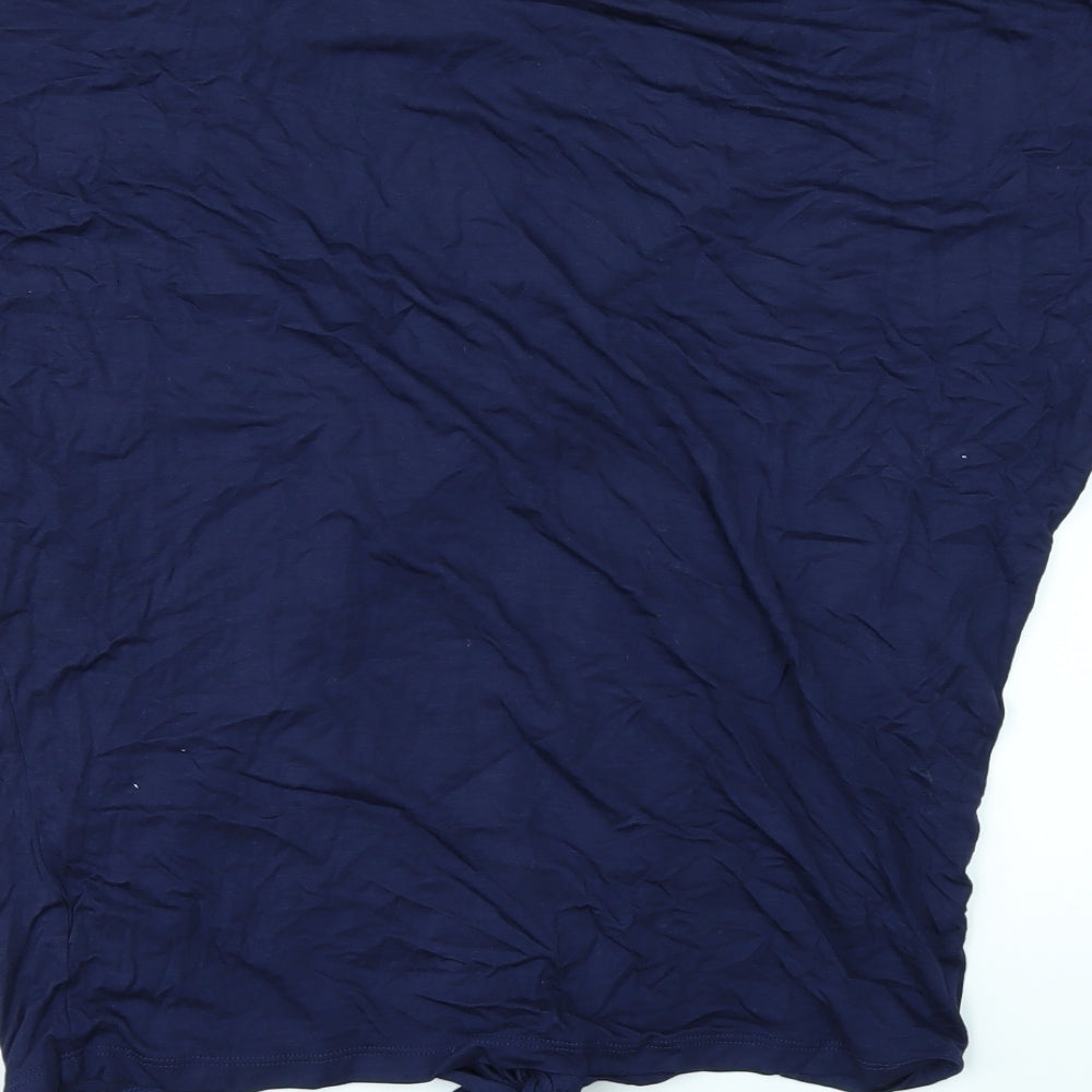 George Womens Blue   Basic T-Shirt Size 8
