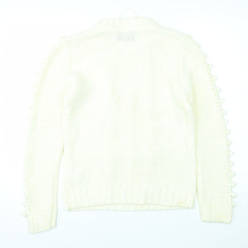 Atmosphere Womens White   Pullover Jumper Size 14