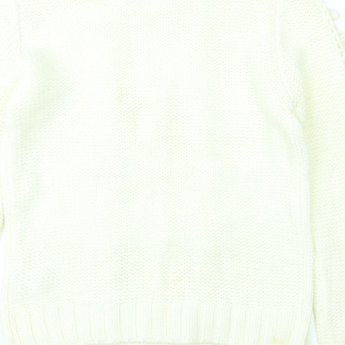 Atmosphere Womens White   Pullover Jumper Size 14