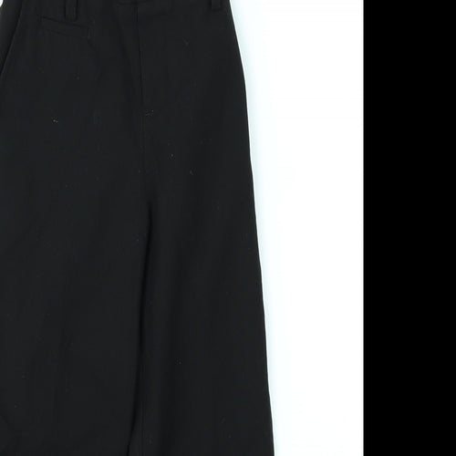 Marks and Spencer Girls Black   Chino Trousers Size 3-4 Years - school