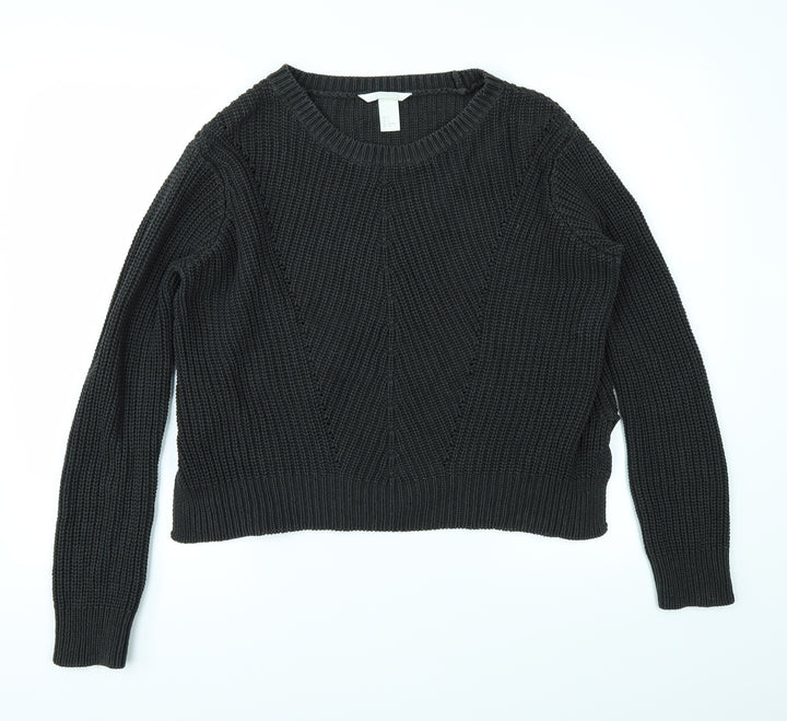 H&M Womens Green   Pullover Jumper Size S