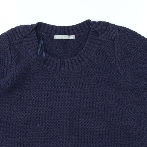 Marks and Spencer Womens Blue   Pullover Jumper Size 12