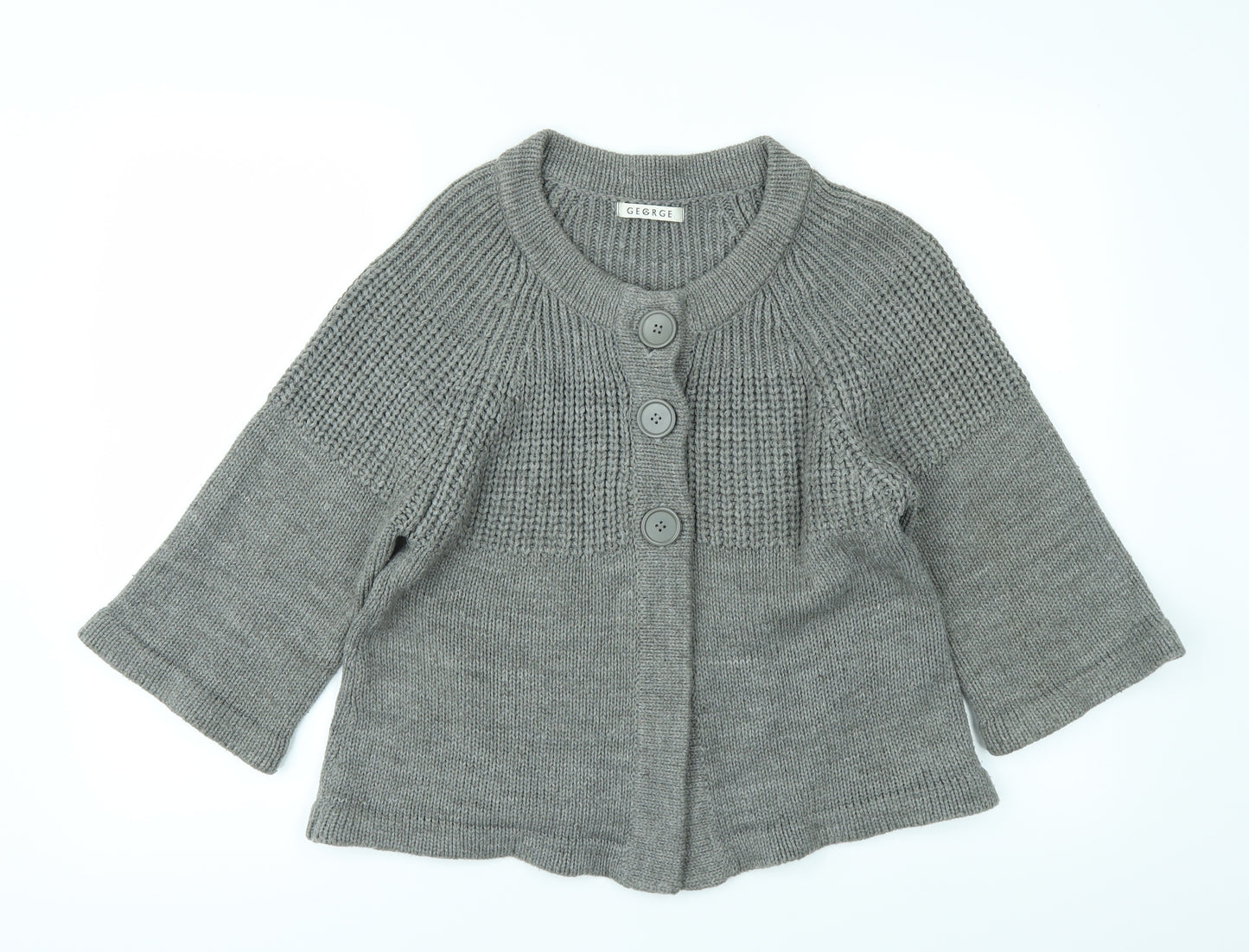 George Womens Green   Cardigan Jumper Size 14