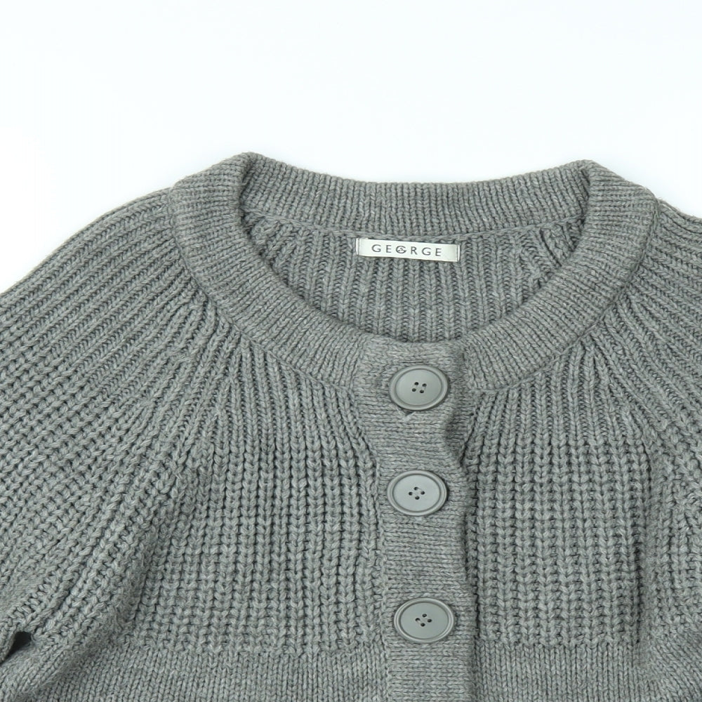 George Womens Green   Cardigan Jumper Size 14