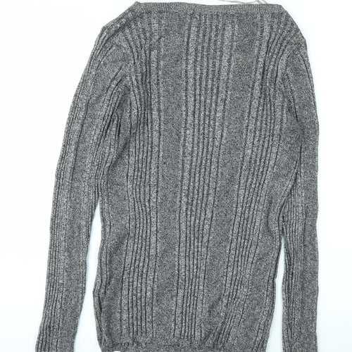 Marks and Spencer Womens Grey   Basic T-Shirt Size 14