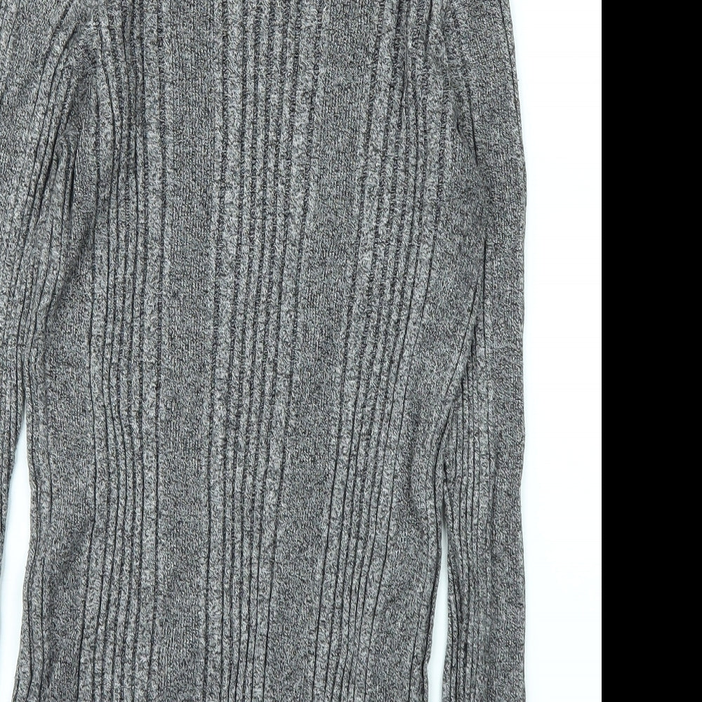 Marks and Spencer Womens Grey   Basic T-Shirt Size 14