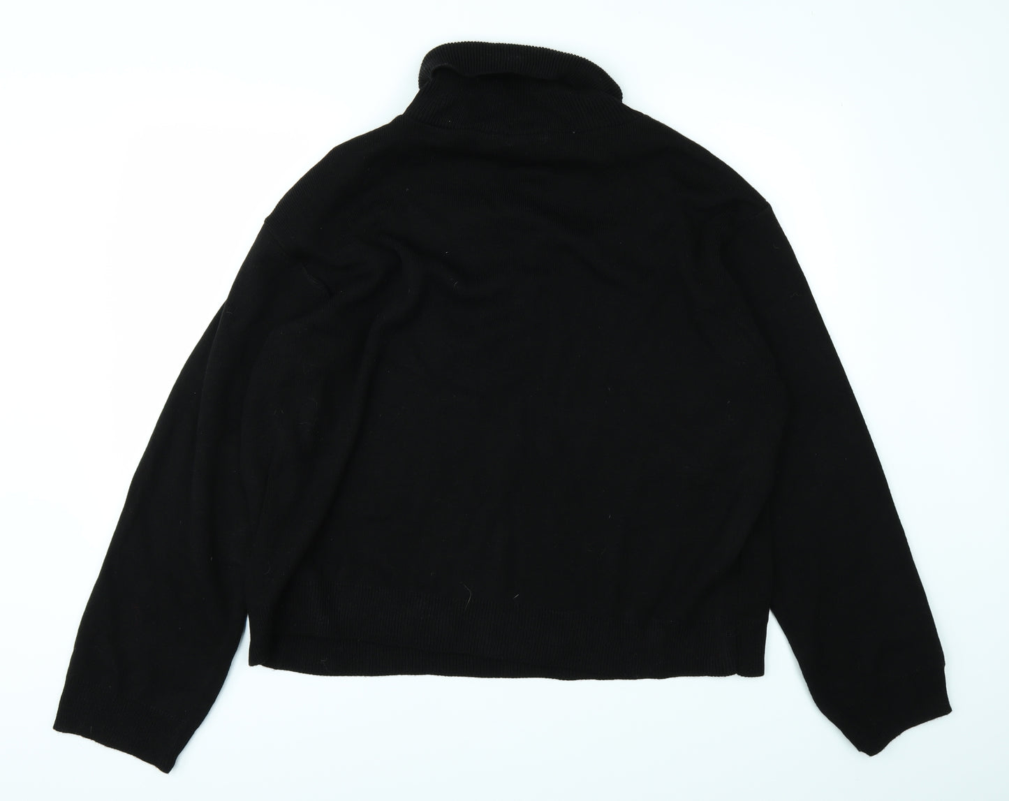 Boohoo Womens Black   Pullover Jumper Size 24